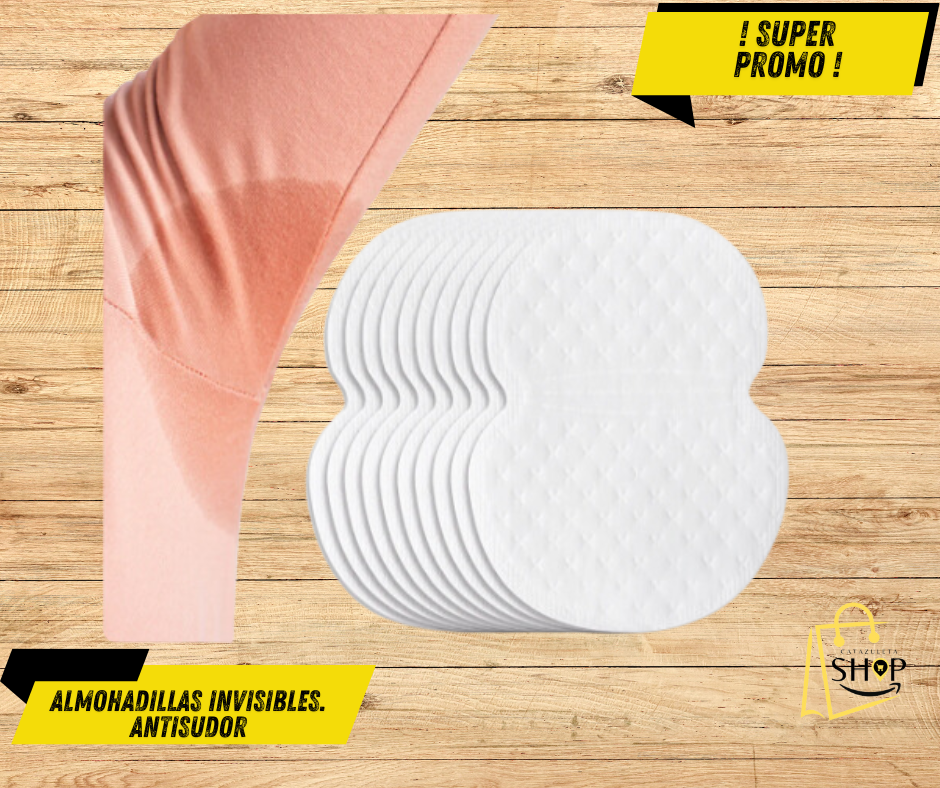 Almohadillas Invisibles para el Sudor