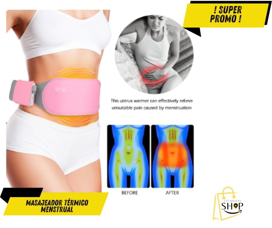 Masajeador Térmico Menstrual ® No incluye Pila Bank