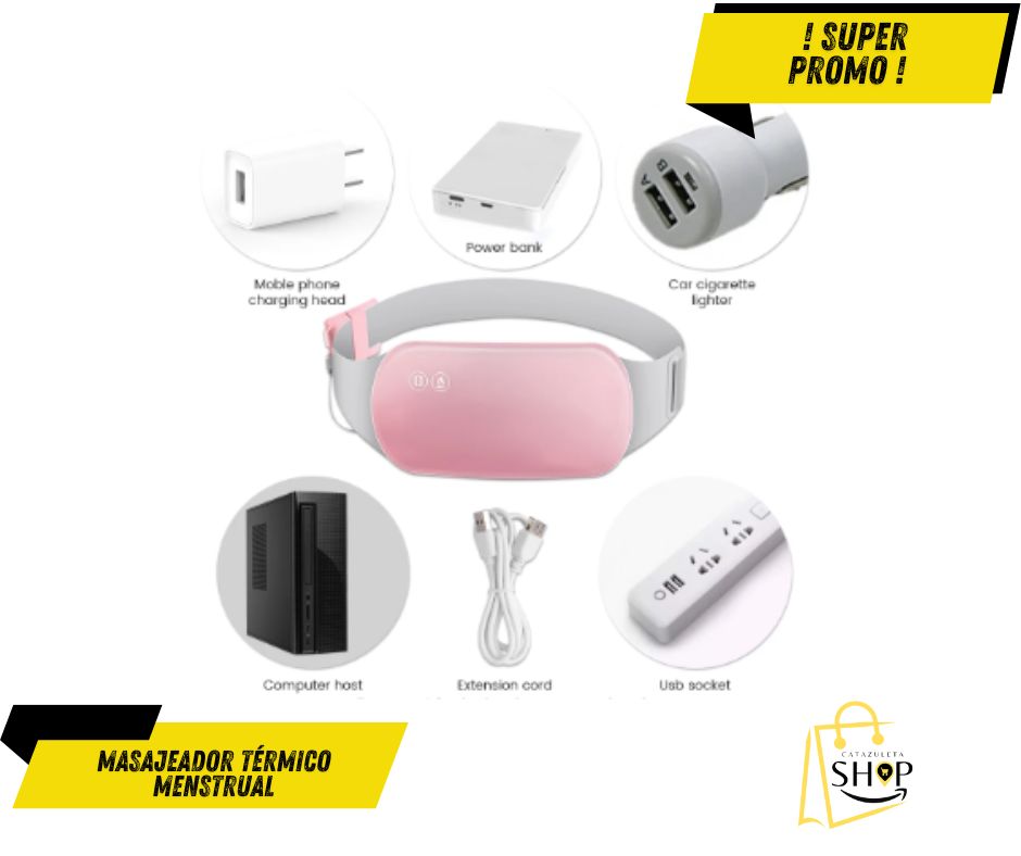 Masajeador Térmico Menstrual ® No incluye Pila Bank