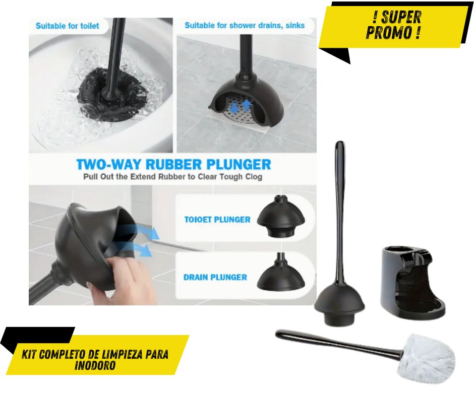 Kit Completo de Limpieza para Inodoro®