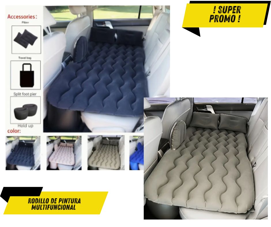 Colchón Inflable de viaje para Carro
