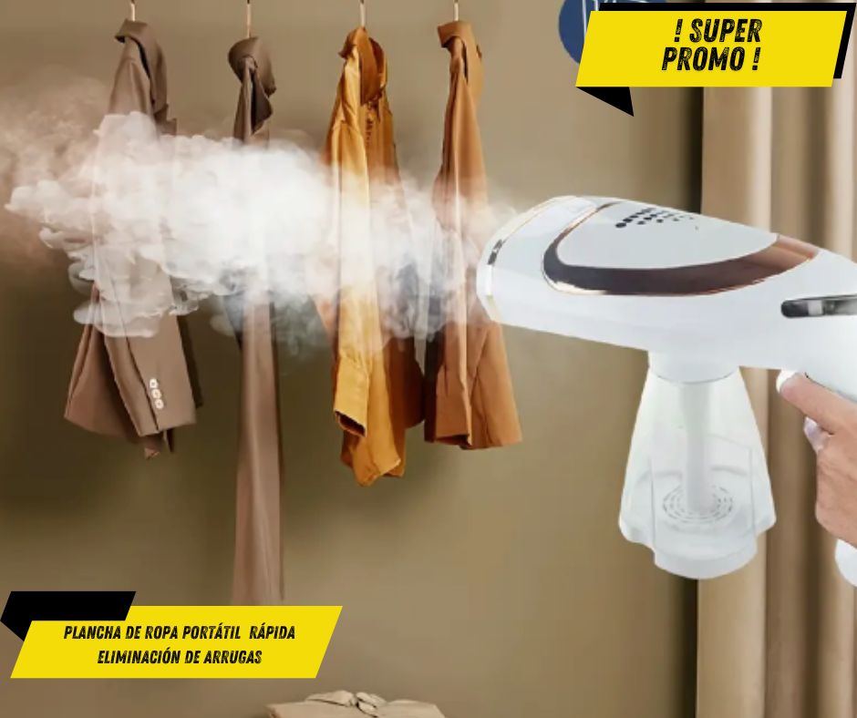 Plancha de Ropa Portátil Rápida Eliminación de Arrugas®