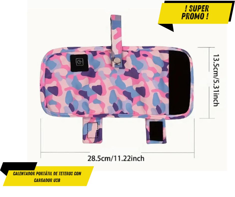 Calentador Portátil de Teteros con Cargador USB®