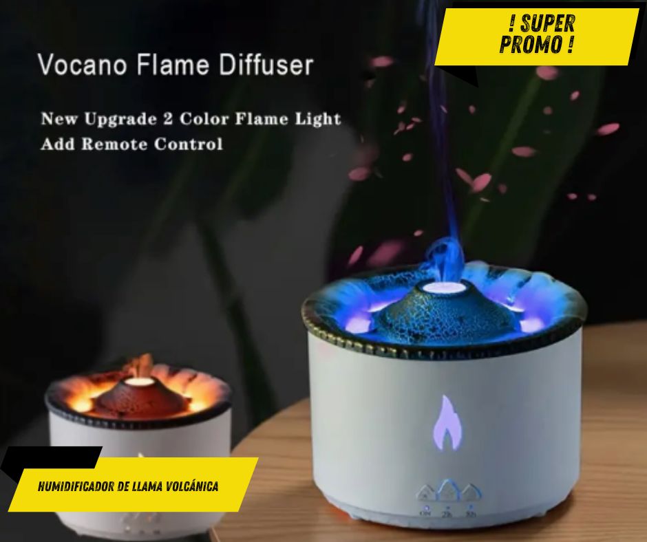 Humidificador De Llama Volcánica ®