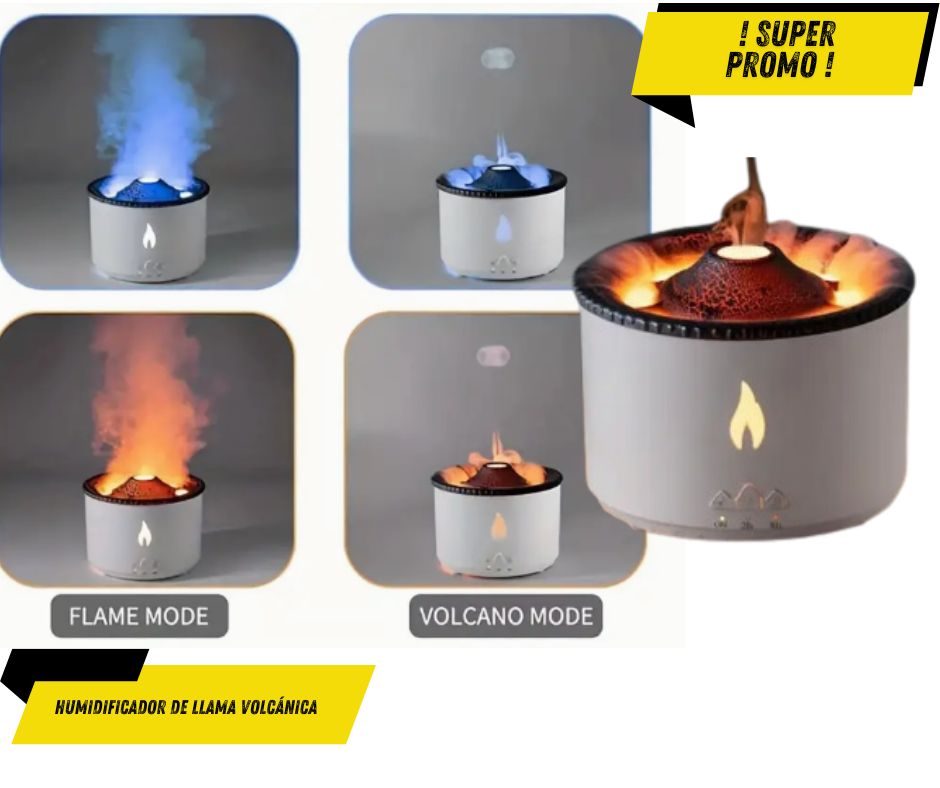 Humidificador De Llama Volcánica ®