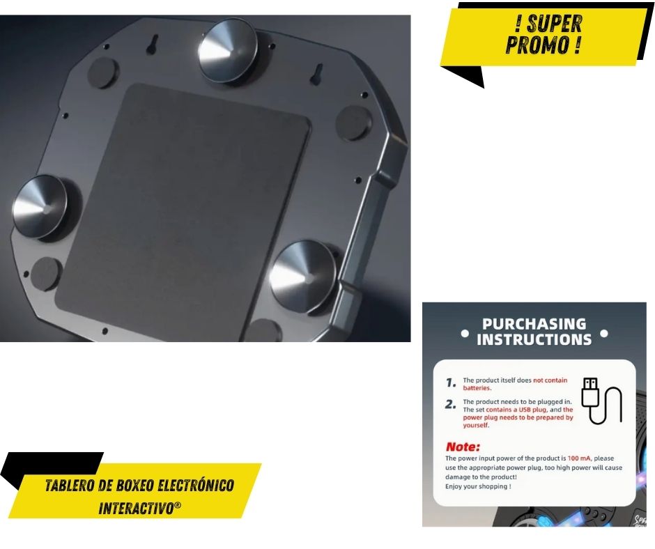 Tablero de Boxeo Electrónico Interactivo®