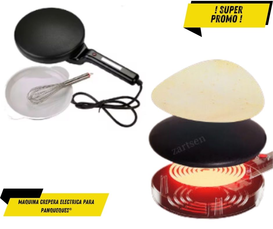 Maquina Crepera Electrica para Panqueques®