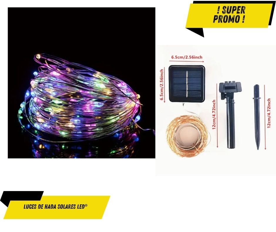 Luces de hada solares Led®
