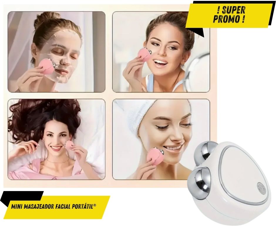 Mini Masajeador Facial Portátil®