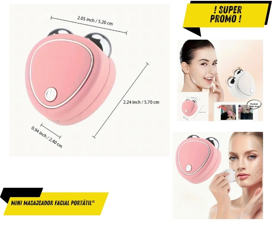 Mini Masajeador Facial Portátil®