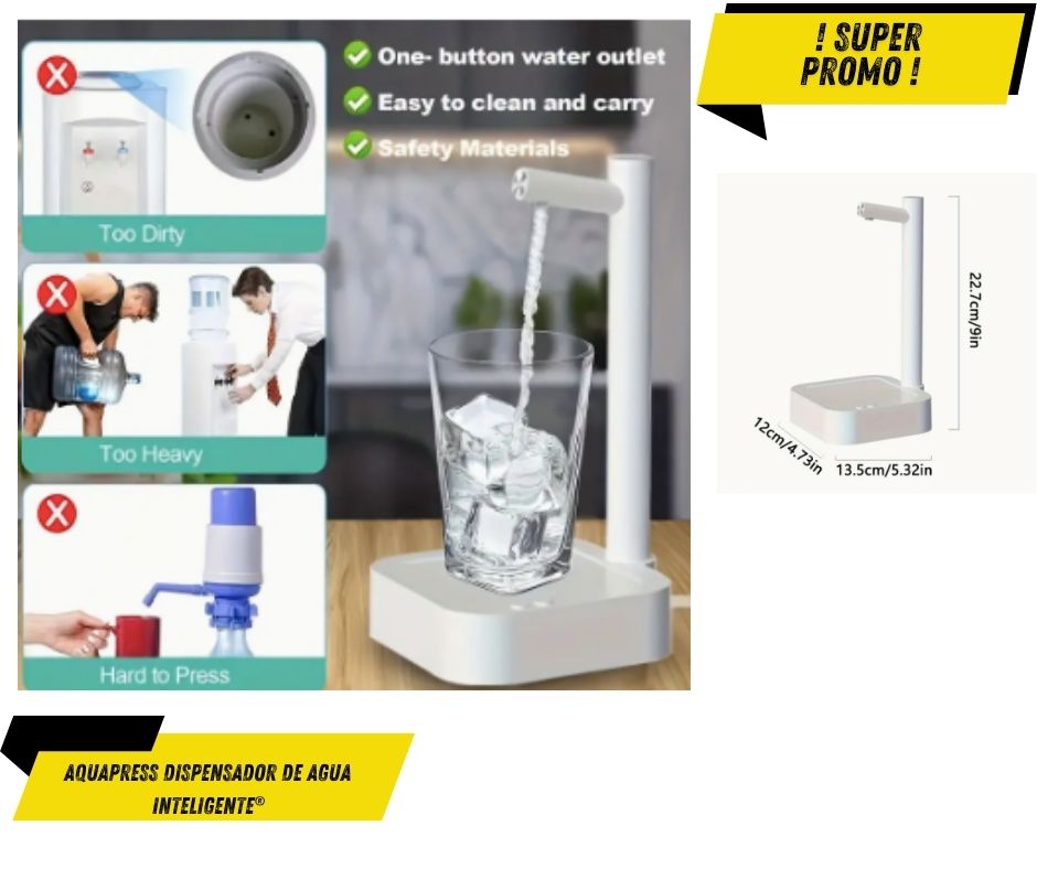 AquaPress Dispensador de agua inteligente®