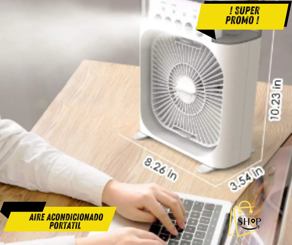 Aire Acondicionado Portatil Ventilador Artic Air Cooler Usb®