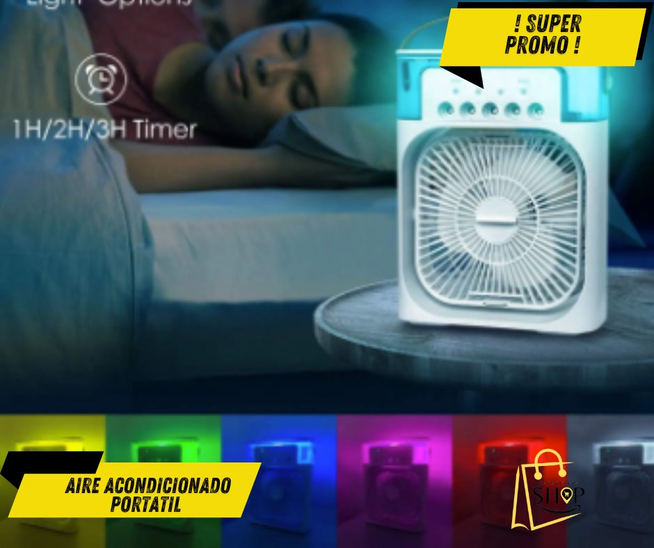 Aire Acondicionado Portatil Ventilador Artic Air Cooler Usb®