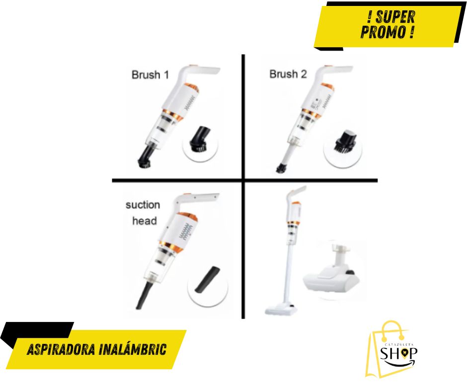 Aspiradora inalámbrica multifunción 3 en 1 para el hogar wireless vacuum cleaner®
