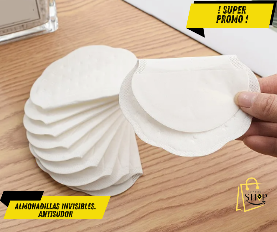 Almohadillas Invisibles para el Sudor