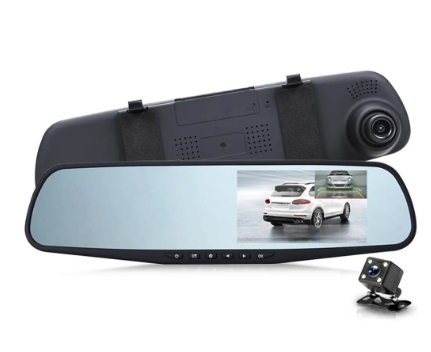 Espejo Retrovisor con Grabadora DVR: Seguridad y Confort Total