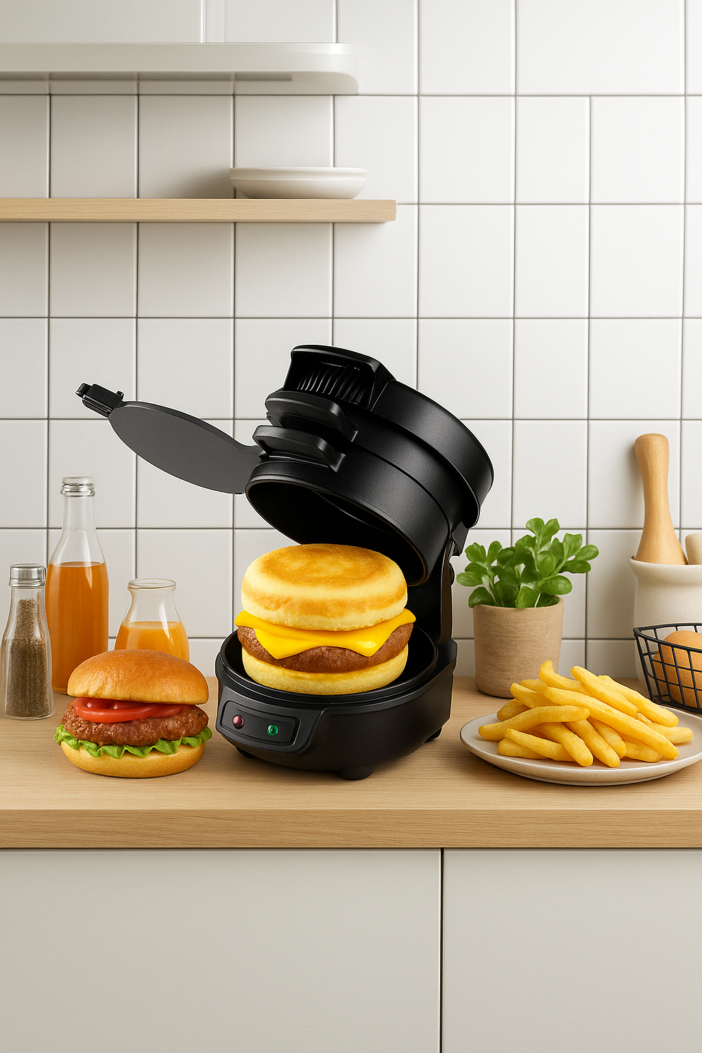 Maquina Para Hacer Hamburguesas Sokany®