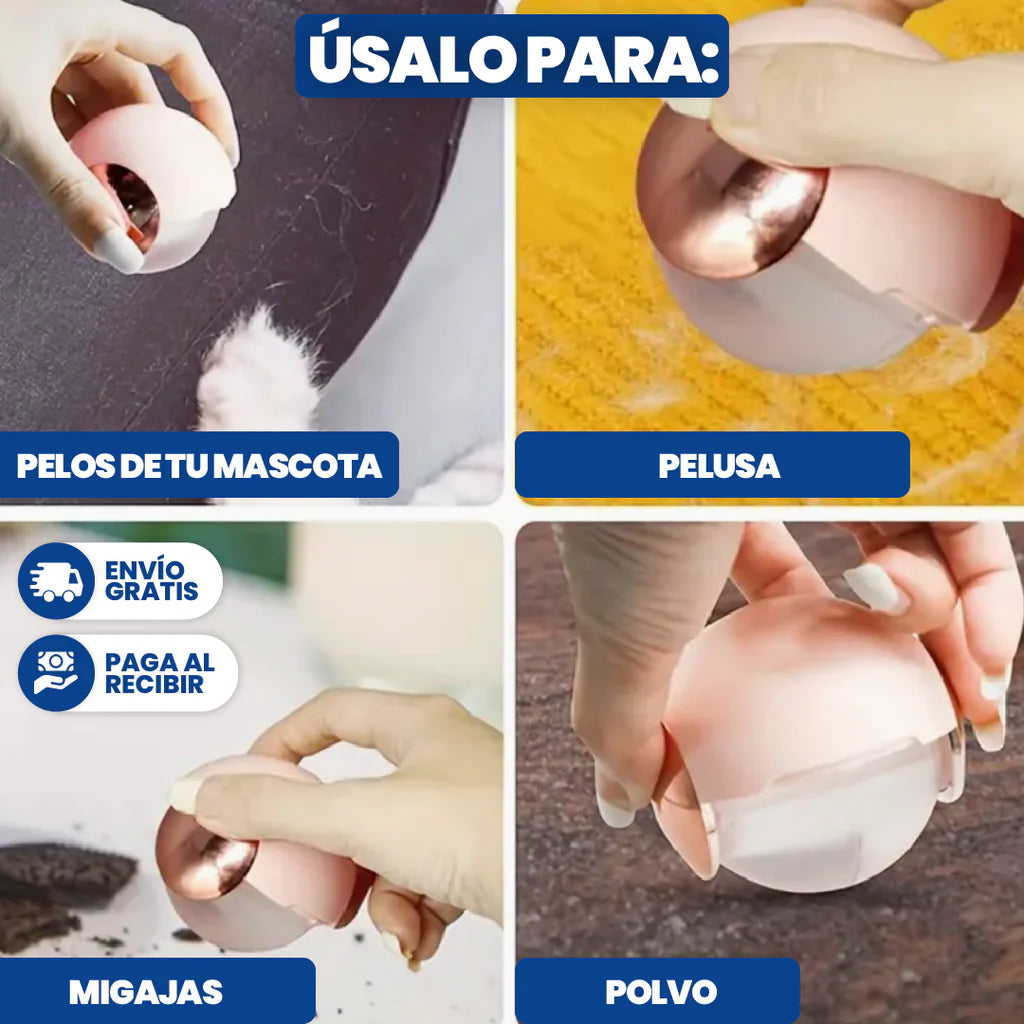 Esfera Quita Pelos o Quita Pelusa RollClean®️