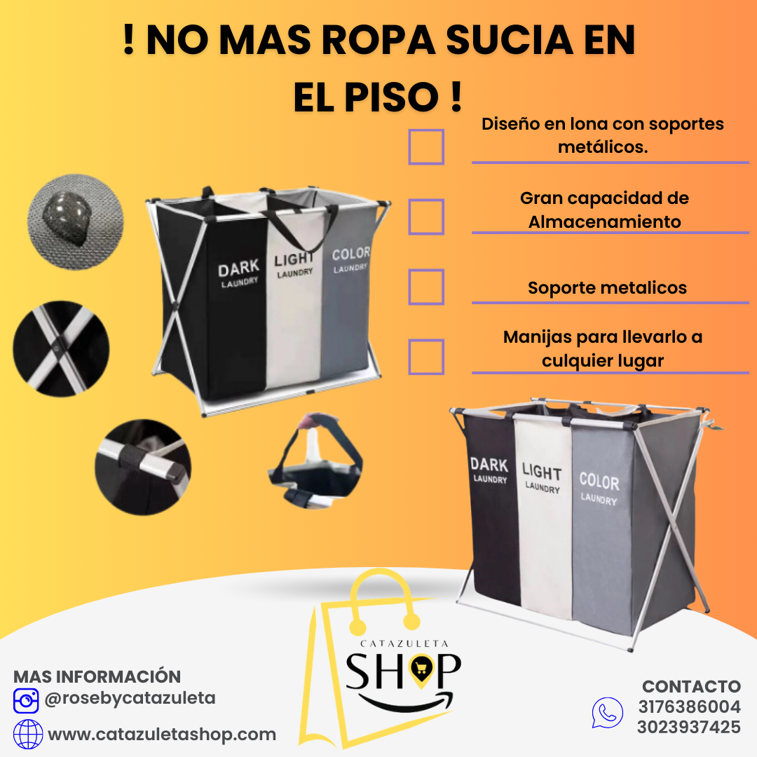 COLORSORT BASKET®️ - Organizador de Lavanderia