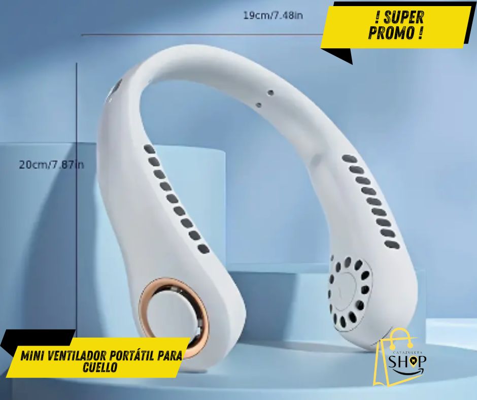 Mini ventilador portátil para cuello ®