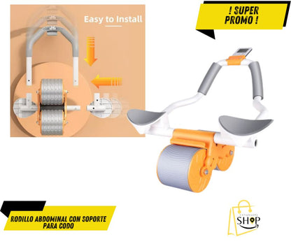 Rodillo Abdominal Con Soporte Para Codo ®