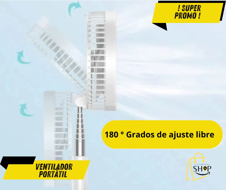 Ventilador Portátil Ajustable