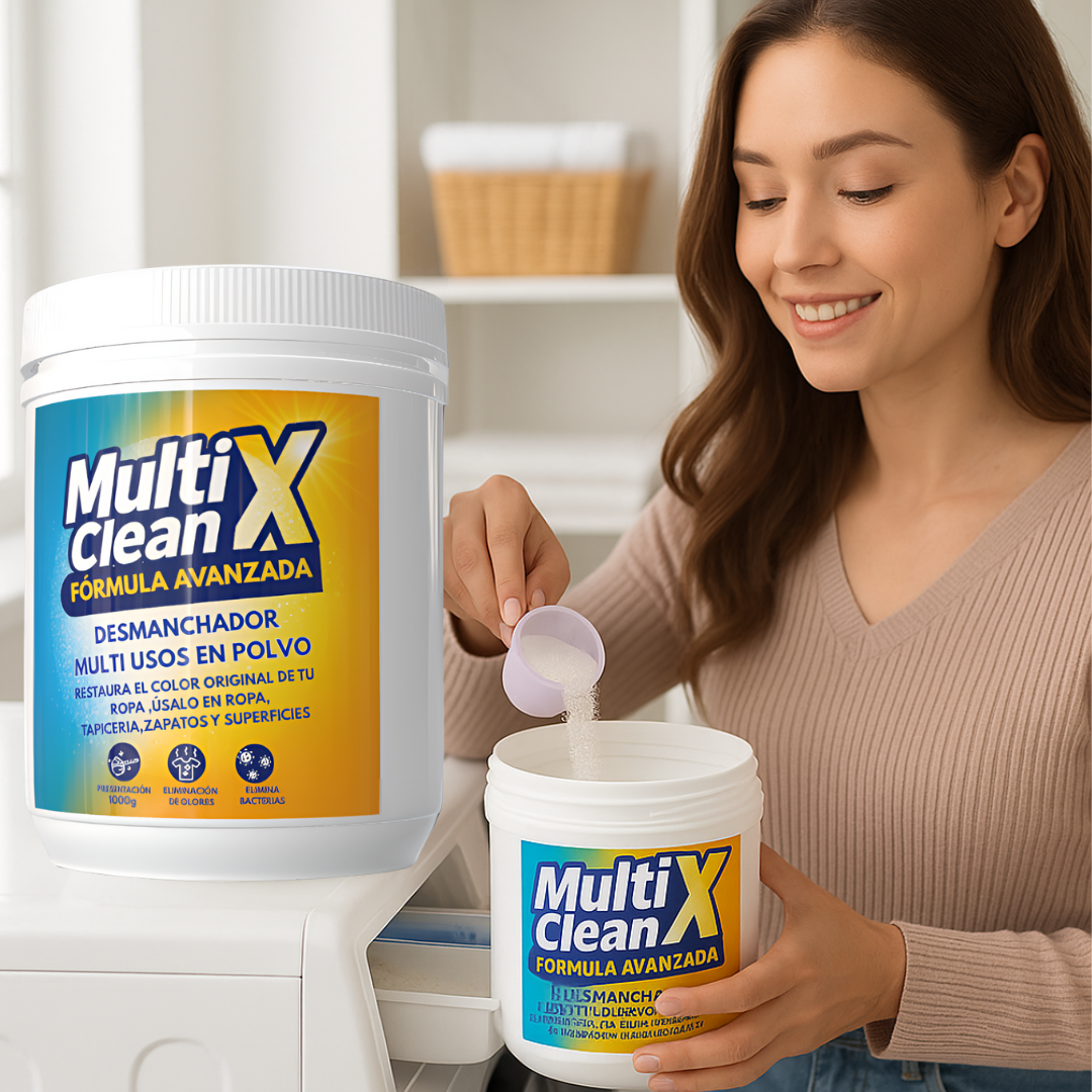 Multiclean X Formula Avanzada® Contenido 1.000 Gramos