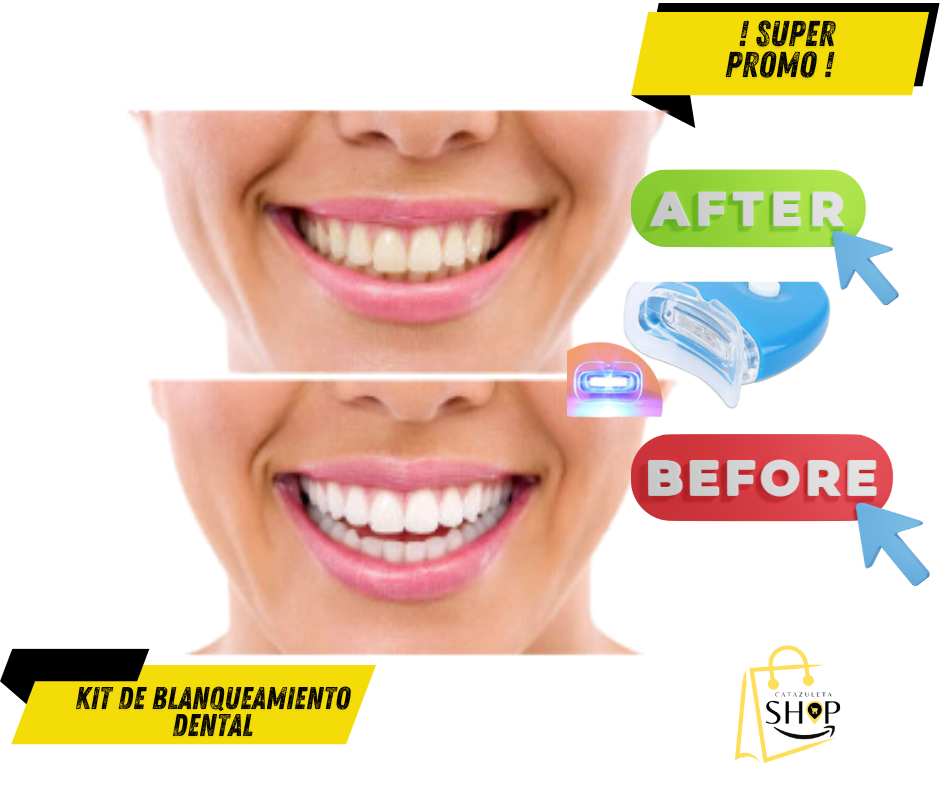 Dental White  Mini Luz Blanqueadora para Dientes