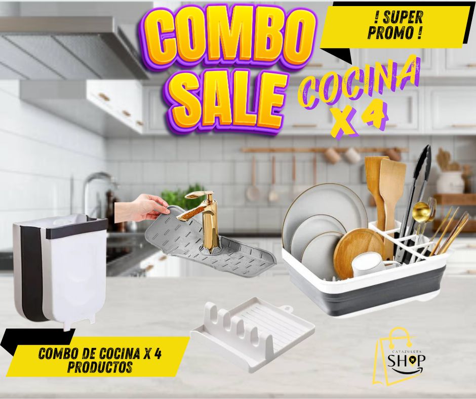 Kit Completo para Organizar tu Cocina: Cuatro Elementos Esenciales ®