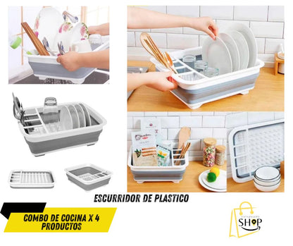 Kit Completo para Organizar tu Cocina: Cuatro Elementos Esenciales ®