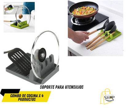 Kit Completo para Organizar tu Cocina: Cuatro Elementos Esenciales ®