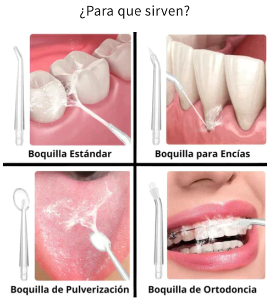 Irrigador Dental Portátil: Potente y Suave®