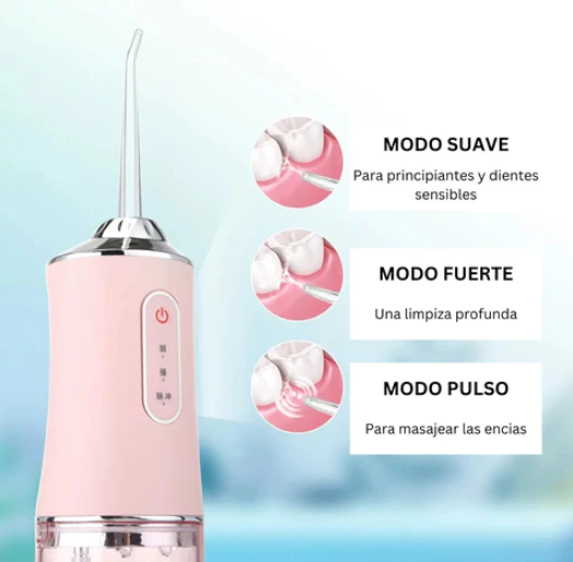 Irrigador Dental Portátil: Potente y Suave®