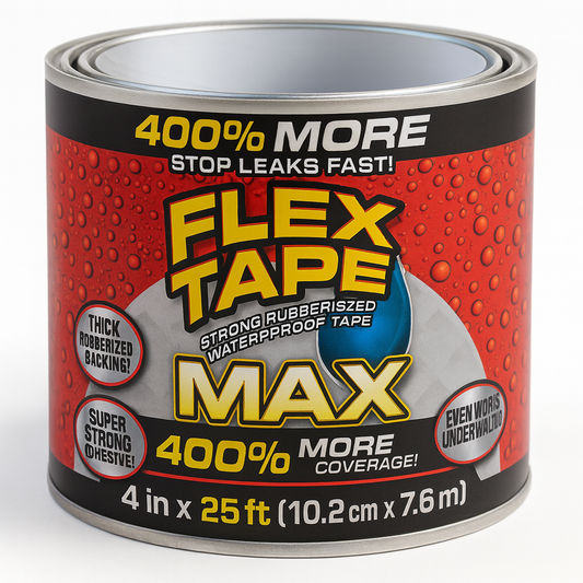 Cinta Adhesiva Impermeable Flex Tape – Sella y Repara al Instante®