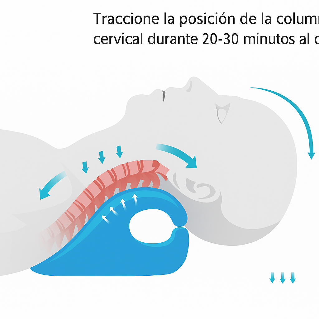 Almohada Cervical Ergonómica: Descanso y Alivio®