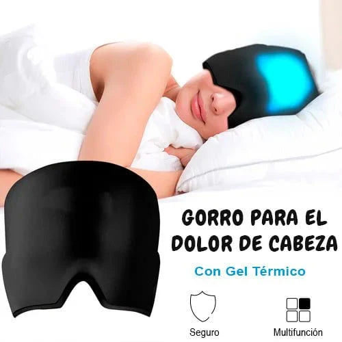 Gorro Antimigraña Gel Frio y Caliente