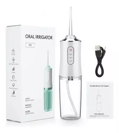 Irrigador Dental Portátil: Potente y Suave®